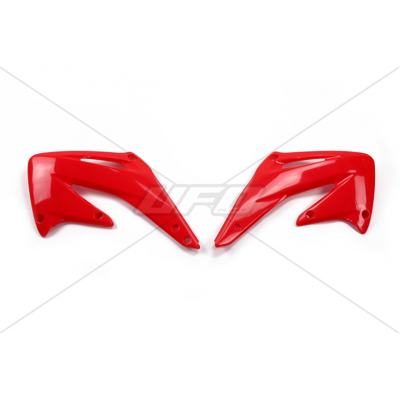 Ouïes de radiateur UFO rouge Honda CRF450R