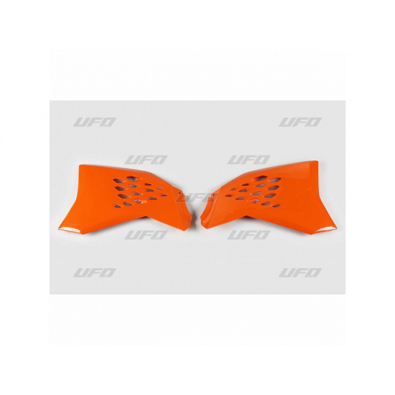 Ouïes de radiateur UFO orange KTM SX65