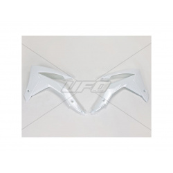 Ouïes de radiateur UFO blanc Honda CRF250R/450R