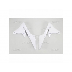 Ouïes de radiateur UFO blanc Yamaha YZ250F/450F