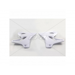 Ouïes de radiateur UFO blanc Yamaha YZ125/250