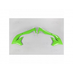 Ouïes de radiateur UFO vert Kawasaki KX450F