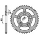 Couronne acier PBR 40 dents chaîne 520 Aprilia 125 RS 