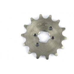 Pignon standard B1 14 dents chaine 420 Derbi Senda/DRD