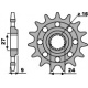 Pignon PBR 17 dents chaine 520 Suzuki GSX-R1000