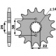 Pignon PBR 14 dents acier type 728 pas 530 
