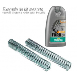 Kit ressort de fourche BITUBO tarage 0,9 avec huile de fourche MOTOREX Honda CB900F Hornet