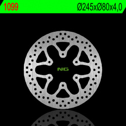 Disque de frein avant gauche NG 1099 rond fixe