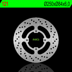 Disque de frein NG 121 rond fixe