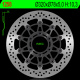 Disque de frein NG 1258 rond semi-flottant