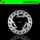 Disque de frein avant gauche NG 398 rond fixe HM CRE Derapage 50