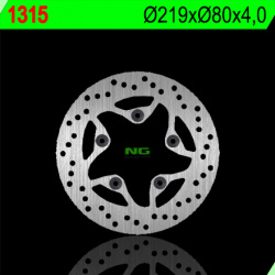 Disque de frein fixe avant NG Dealim S1 125