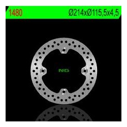 Disque de frein avant NG 1480 rond fixe Can Am