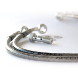 Durite de frein arrière SPEEDBRAKES carbone / raccord titane Honda CBR1000RR