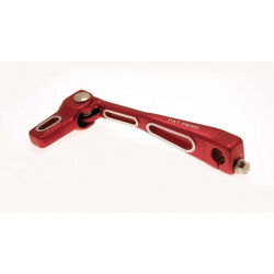 Sélecteur de vitesse V PARTS Lighty anodisé rouge Derbi 
