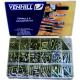 Coffret accessoires cables Venhill 459 pièces protections caoutchouc
