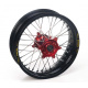 ROUE ARRIERE HAAN WHEELS 17X4,25X36T JANTE NOIRE/MOYEU ROUGE HONDA CRF-450R