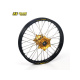 Roue arrière HAAN WHEELS 16x1.85x32T jante noire / moyeu or Honda CRF150