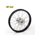 Roue arrière complète HAAN WHEELS 18x2,15 jante noir/moyeu alu Beta