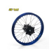 Roue arrière complète HAAN WHEELS 19x1,85 jante bleu/moyeu noir Yamaha YZ250F