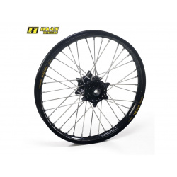 Roue arrière complète HAAN WHEELS 19X2.15 jante noir/moyeu noir Honda CRF450R