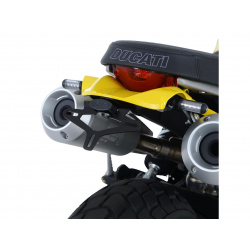 Support de plaque R&G RACING noir Ducati Scrambler 1100
