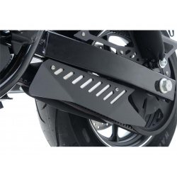 Protection inférieure de courroie R&G RACING noir Harley Davidson Street 750