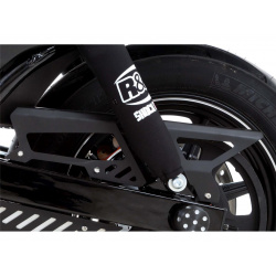 Protection supérieure de courroie R&G RACING noir Harley Davidson Street 750