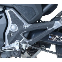 Adhésif anti-frottement R&G RACING platines repose-pieds noir 4 pièces Honda NC700S/700X/750S/750X