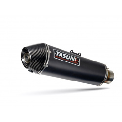 Silencieux YASUNI Black Edition inox noir/casquette carbone Yamaha X-Max 300 