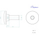 Vis LIGHTECH M6 X 16,5 Type 1016 Ergal or à l'unité