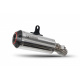 Silencieux SCORPION Red Power inox/casquette ABS noir Kawasaki Z900RS