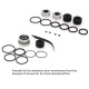 Kit réparation BITUBO amortisseur de direction SSW Carbon