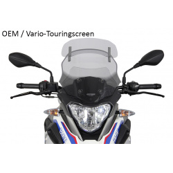 Bulle MRA Vario Touring clair BMW G310GS/Adventure Tourer