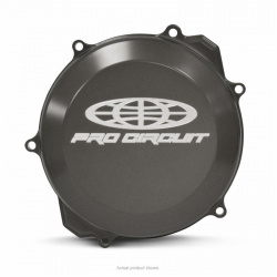 Couvre-carter (embrayage) PRO CIRCUIT aluminium noir Yamaha YZ250