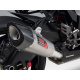 Silencieux YOSHIMURA R-11 finition satin/casquette carbone Suzuki Katana