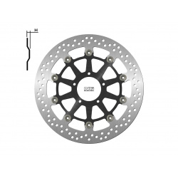 Disque de frein NG 1796G rond flottant Ducati