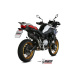 Silencieux MIVV Suono Steel Black/casquette carbone BMW F850GS