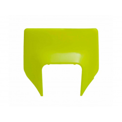 Plaque frontale RACETECH Neon Yellow Husqvarna