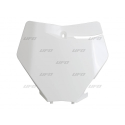 Plaque frontale UFO blanc KTM SX/SX-F