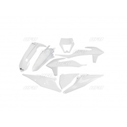 Kit plastiques UFO blanc KTM EXC/EXC-F