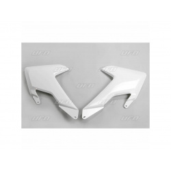 Plaque frontale UFO blanc Husqvarna TC/FC