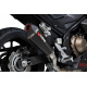 Silencieux SCORPION Serket Taper carbone/casquette ABS noir Honda CBR500R
