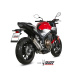 Silencieux MIVV GP Pro titane/casquette inox Honda CB500F