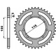 Couronne PBR 52 dents acier standard pas 420 type 4391