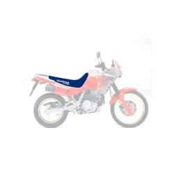 Housse de selle BLACKBIRD Traditional bleue Honda