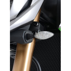 Adaptateur micro clignotant R&G RACING noir Kawasaki