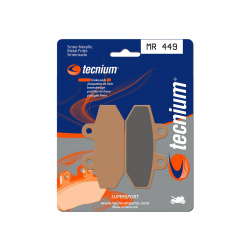 Plaquettes de frein TECNIUM MR449 métal fritté