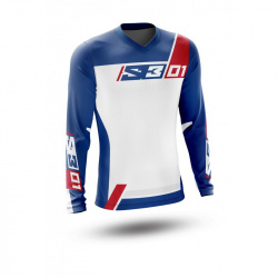 Maillot S3 Collection 01 Patriot rouge/bleu taille M