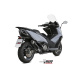 Silencieux MIVV GP Pro carbone/casquette inox Kymco AK 550